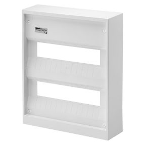 kunststoffgeräteabdeckung für aufputzverteiler 24 te