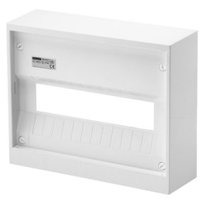 kunststoffgeräteabdeckung für aufputzverteiler 12 te