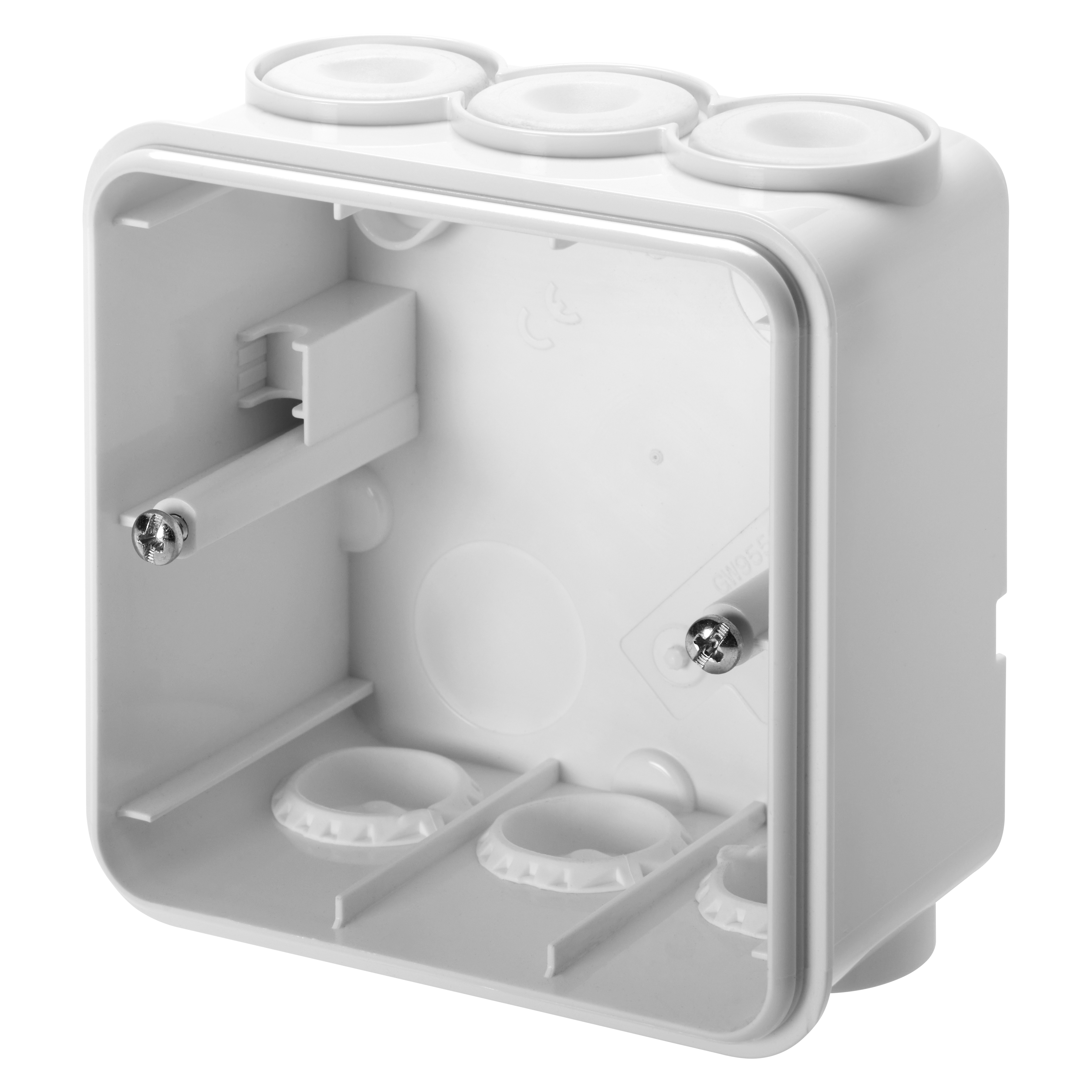 Presa Modulare DEBFLEX 2P+T 10/16A Grigio | Per Guida DIN, Installazione Quadro Elettrico