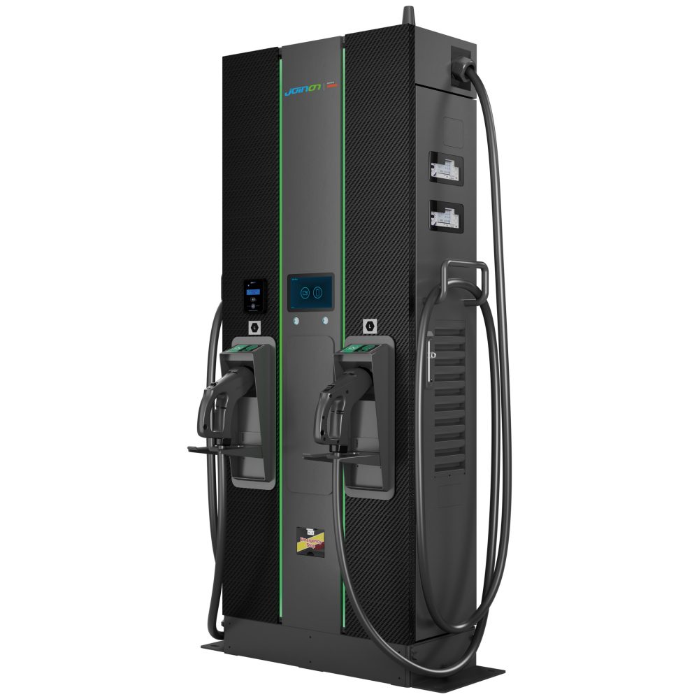borne dc i-fast - avec terminal de paiement & compteur dc certifie - type ccs2 - cable 4m - 60 kw - wifi+rj45+4g - ip55