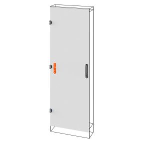 puerta ciega - cuadro de distribución de suelo - qdx 630 h - qdx 1600 h - 600x1600mm