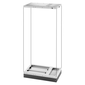 base e testata - quadro da pavimento con vano affiancato - qdx 1600 h - (600+300)x800mm