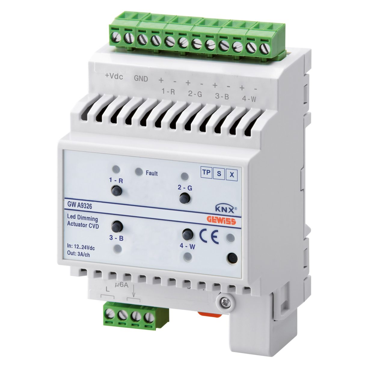 DIMMER LED CVD 4 CAN 3A KNX SECURE DIN | Gewiss