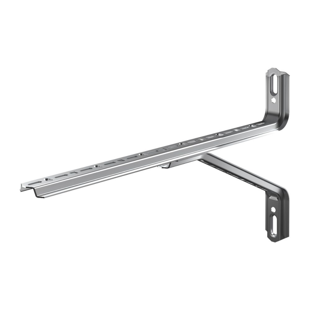  MENSOLA TIPO OMEGA - LUNGHEZZA 610MM - FINITURA GAC