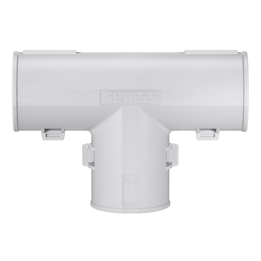 junta en t inspeccionable rk - ip40 - ø 32mm - gris ral7035