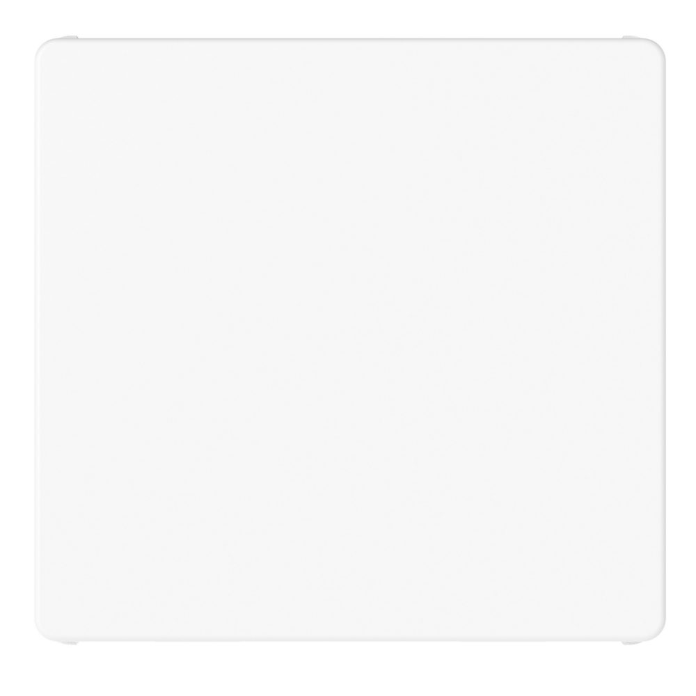 blanking module - 2 modules - glossy white - system pura