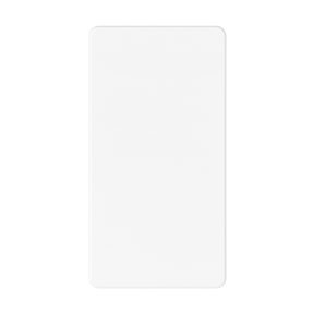 pulsante unipolare 250v ac - nc 10a - tasto neutro - 1 modulo - bianco satinato - system pura