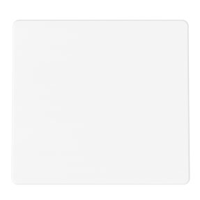 pulsante unipolare 250v ac - na 10a - tasto neutro - 2 moduli - bianco satinato - system pura