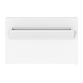 întrerupător universal cu card - 230v c.a. - unipolar n.d. 16ax - luminos - 3 module - alb lucios - system pura