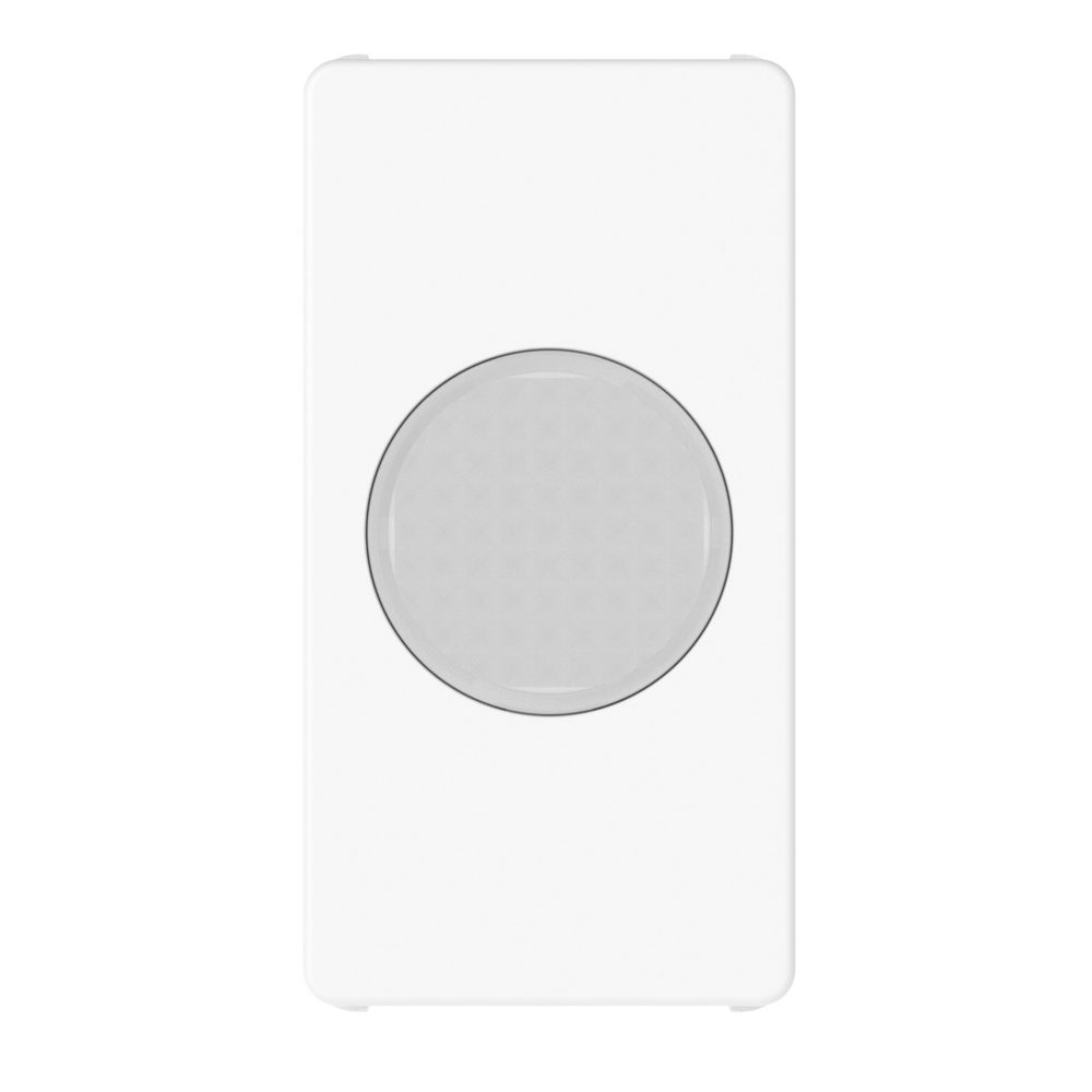 lampada anti black-out fissa - 230v ac 50/60hz - 1h - 1 modulo - bianco lucido - system pura