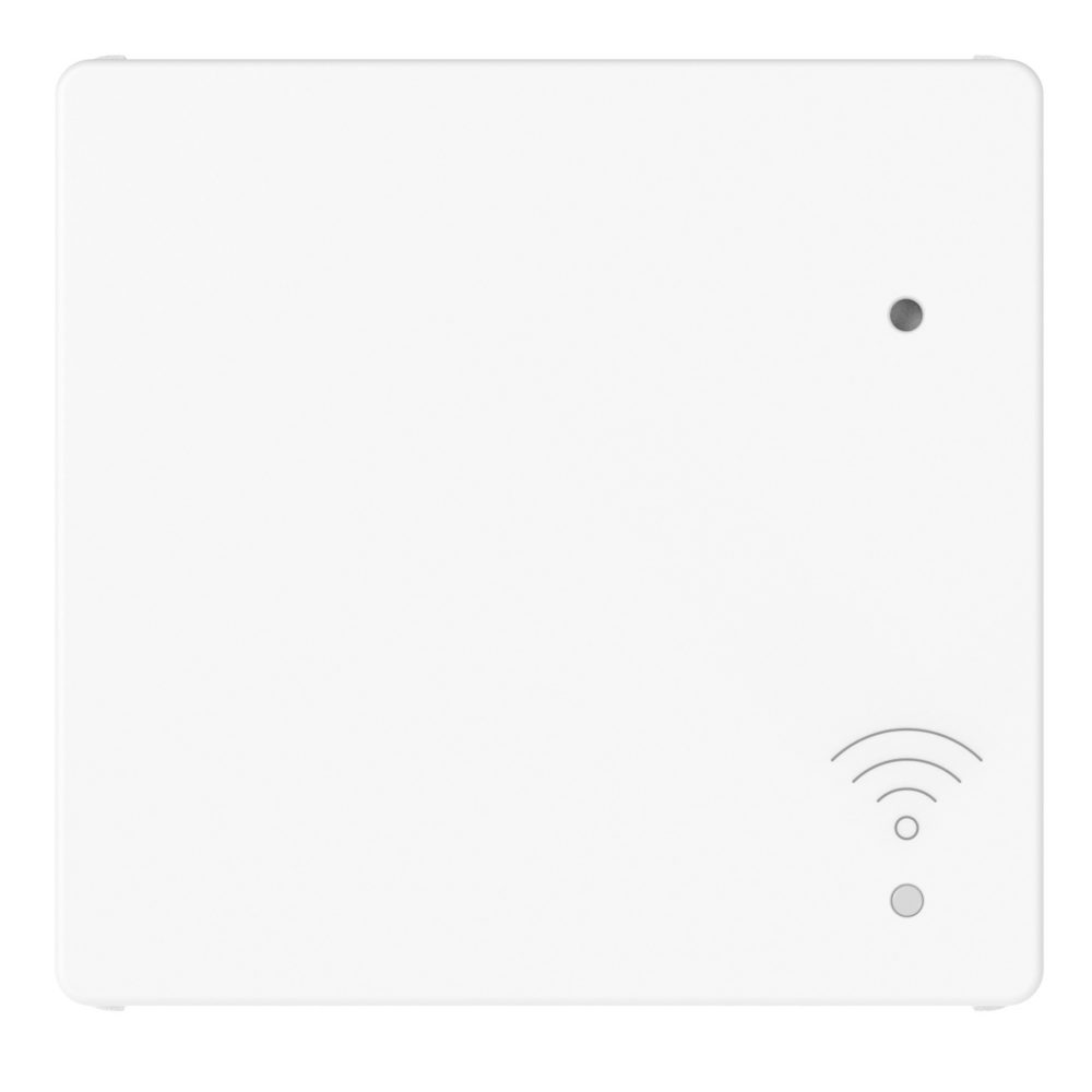 home gateway - 100-240v ac 50/60hz - 2 moduli - bianco lucido - system pura