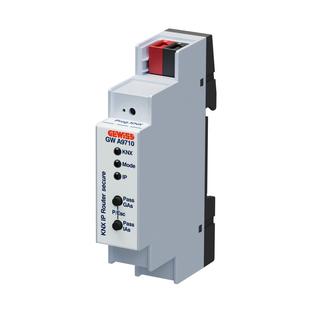 knx/ip router - knx secure - ip20 - 1 te - reg