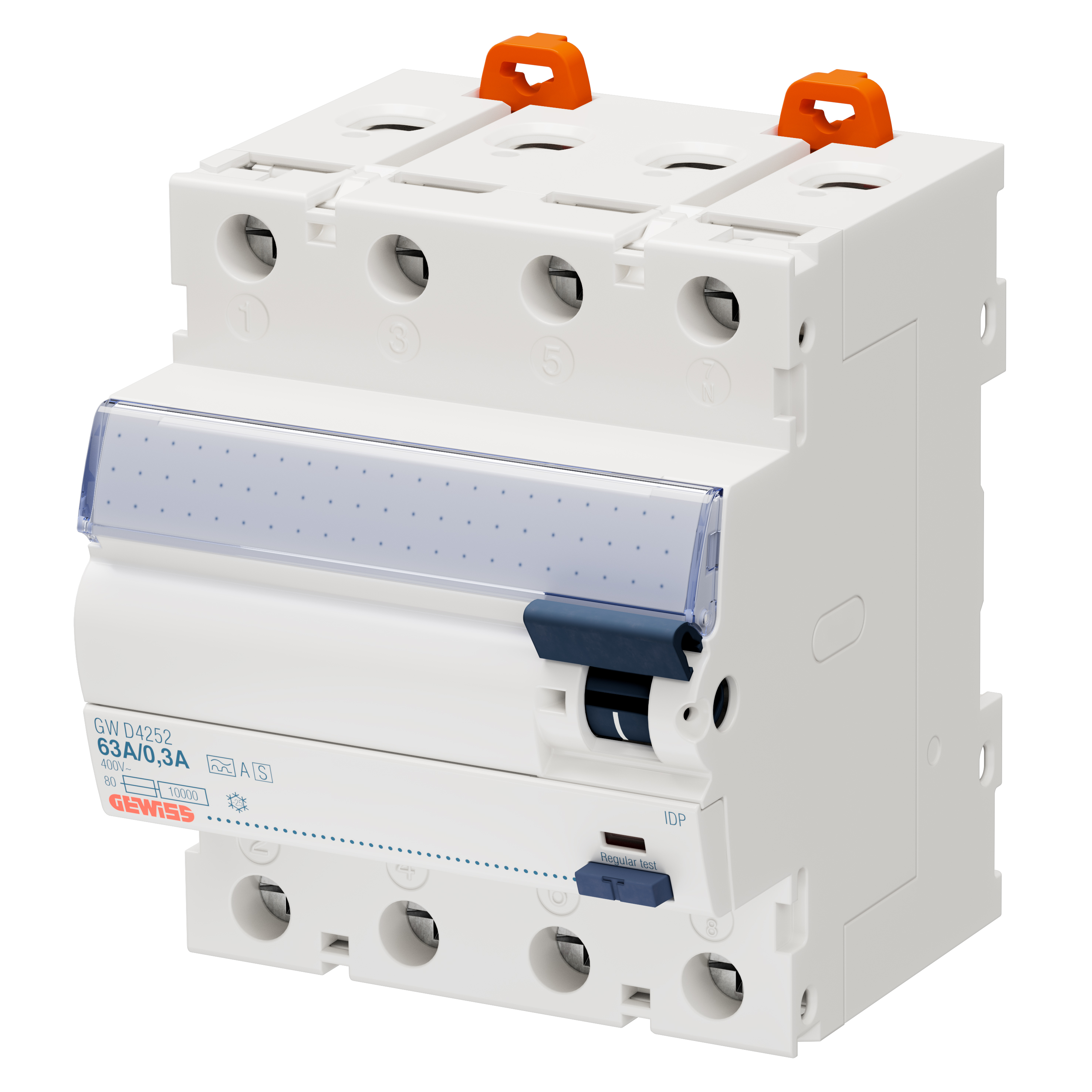 AARDLEKSCHAKELAAR 4P 63A 300mA TYPE-A[S] SELECTIEF 4 MODULE