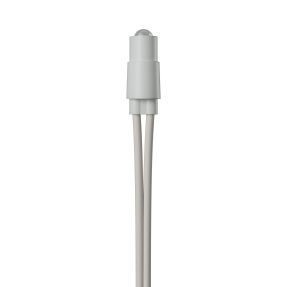 unita' di segnalazione led bianco - 12/24 v ac/dc 0.1 w - con cavetti