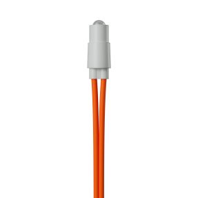 unita' di segnalazione led ambra - 3.3 vdc - con cavetti