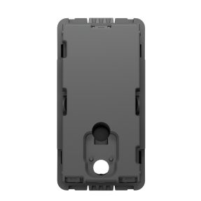 pulsante elettronico - 240v ac 50/60hz - illuminabile - per rele’, dimmer e interfaccia contatti bus - 1 modulo - system pura