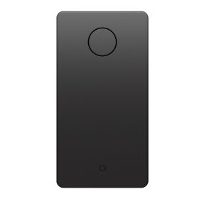 rele' di chiamata 12v ac/dc - 1p na/nc 12v - 1 modulo - nero satinato - system pura