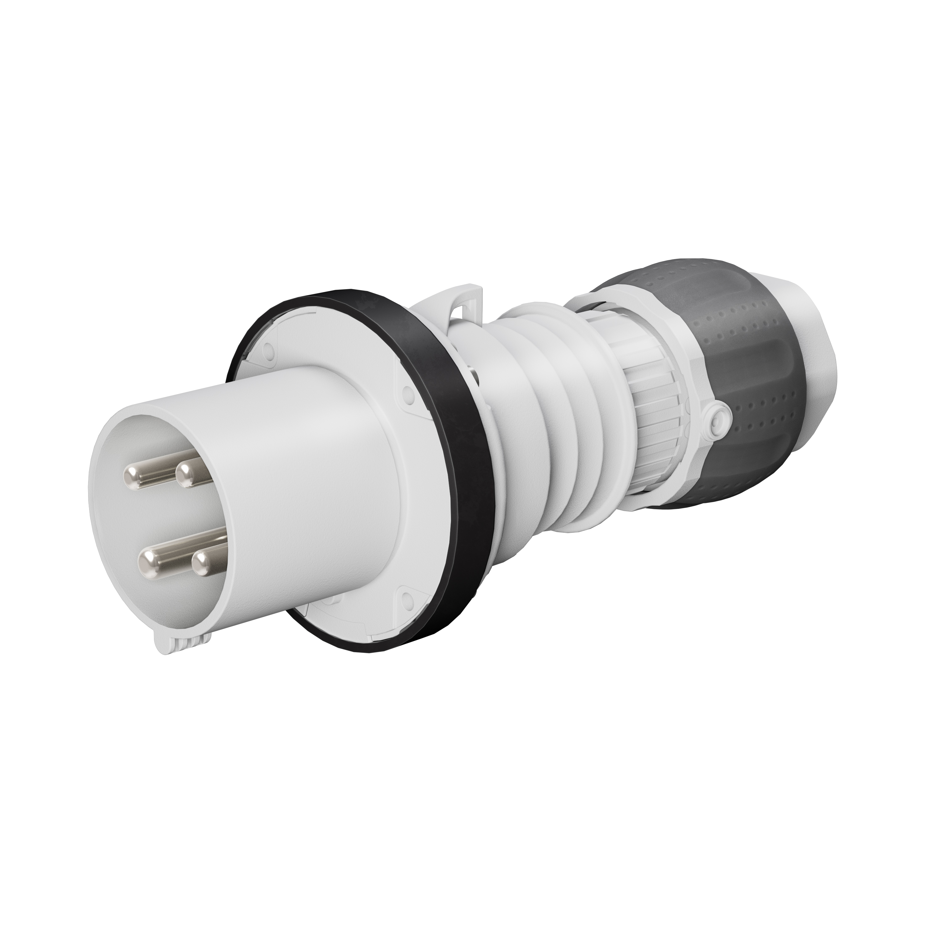 STRAIGHT PLUG HP - IP66/IP67/IP68/IP69 - 3P+E 63A 480-500V 50/60HZ
