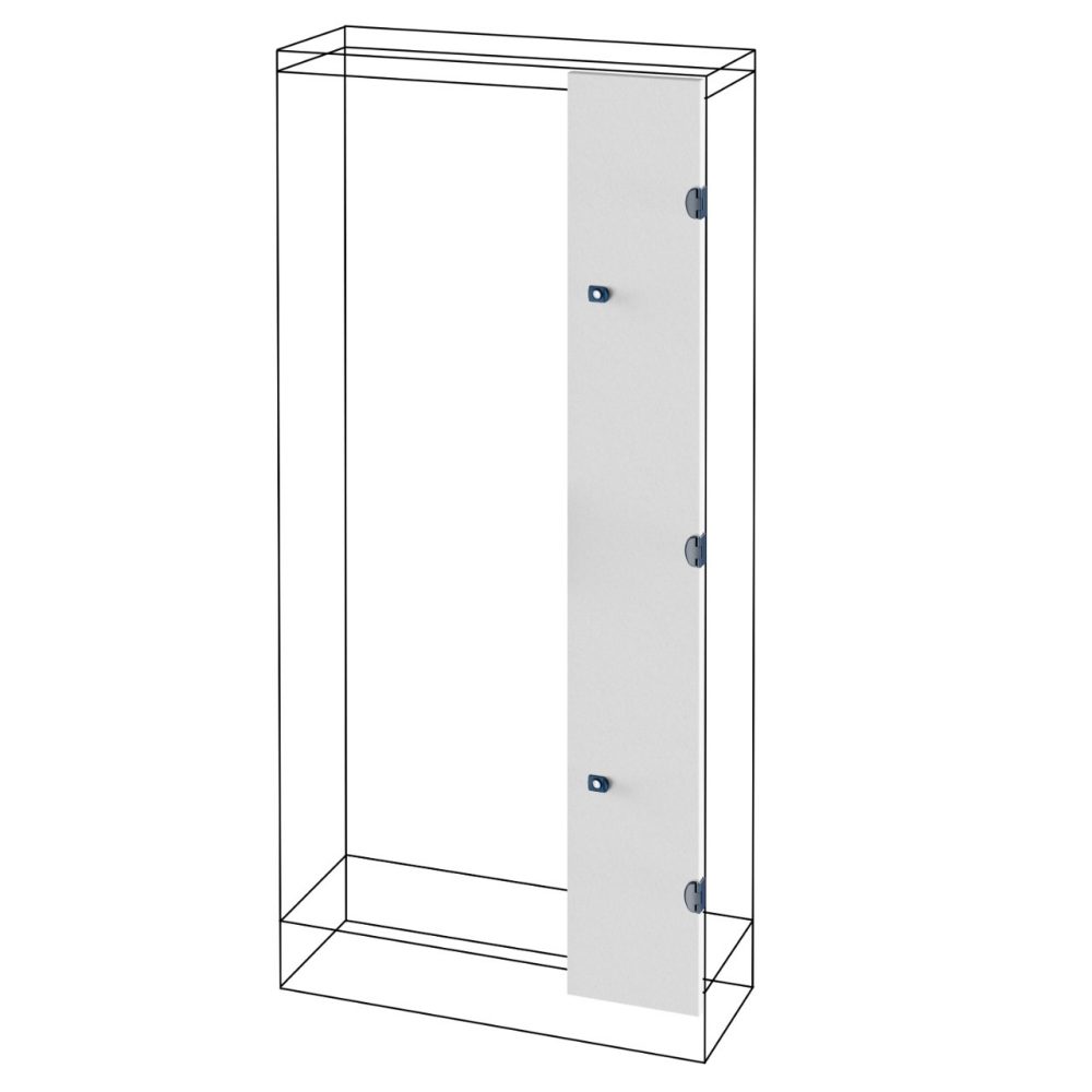 puerta ciega - compartimento lateral - qdx 630/1600 h - (600+300)x2000 mm