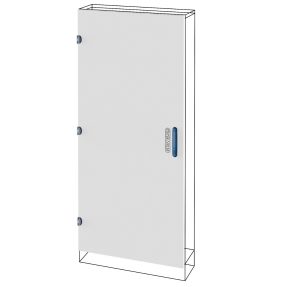 puerta ciega - qdx 630 l - para estructura 850x1000 mm