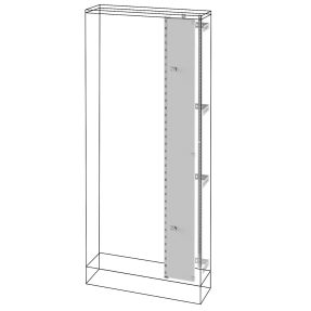 compartiment interne - qdx 630 l - pour structure 850x1000x200mm