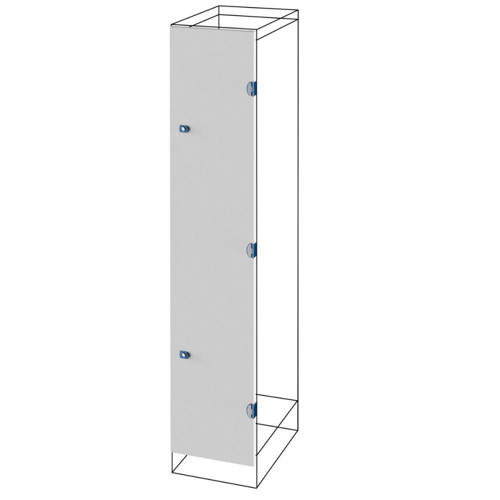 puerta ciega - compartimento externo - qdx 630/1600 h - 400x1800 mm