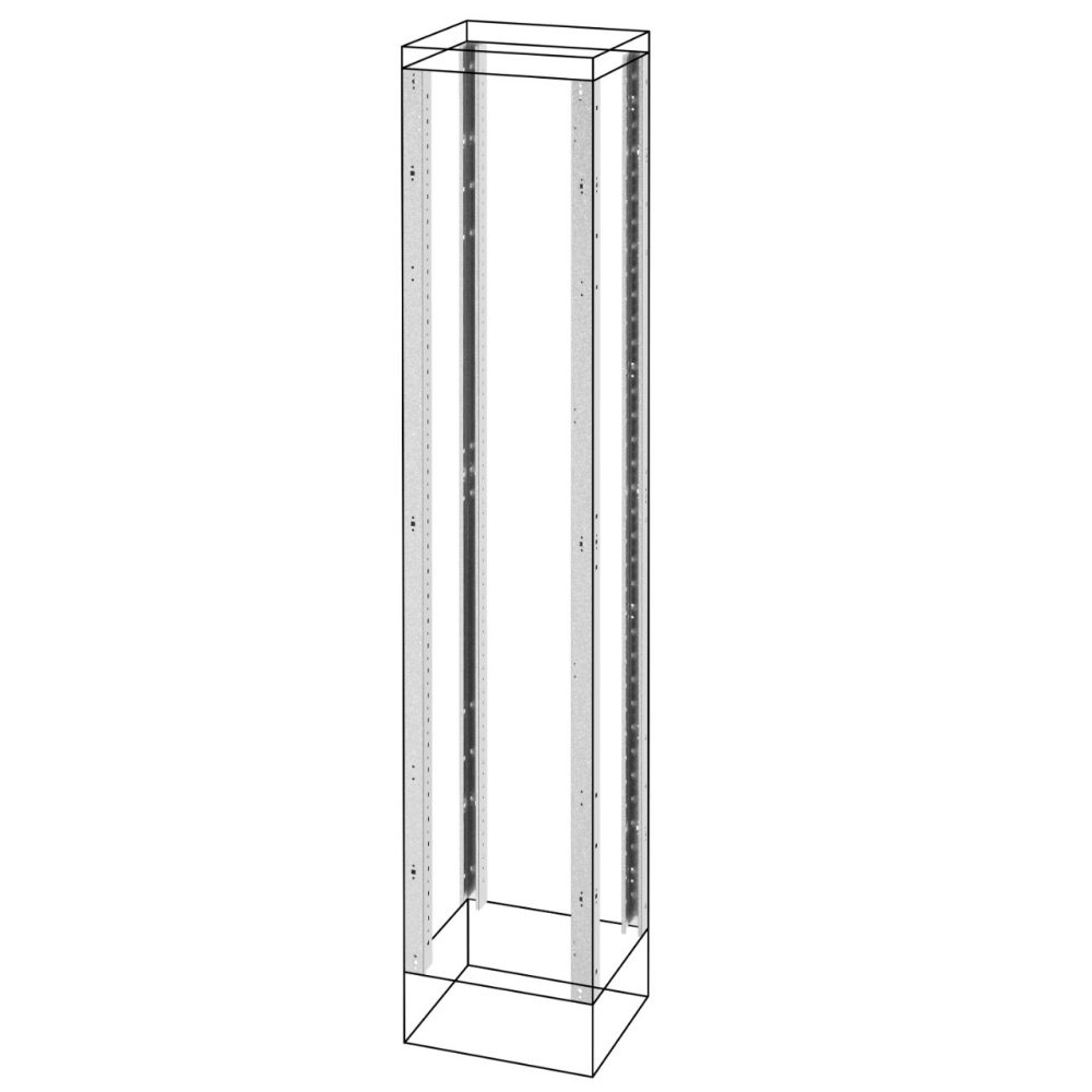 montanti e telai funzionali - vano esterno - qdx 630 h - 400x1800mm