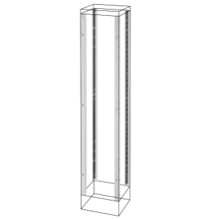MONTANTS ET CADRES FONCTIONNELS - COMPARTIMENT EXTERNE - QDX 630 H - 400X1800MM