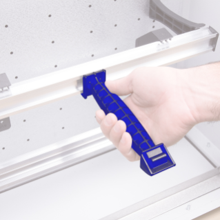 OUTIL DE MONTAGE RAIL DIN - QDX