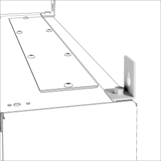 STAFFE FISSAGGIO QDX630L PARETE