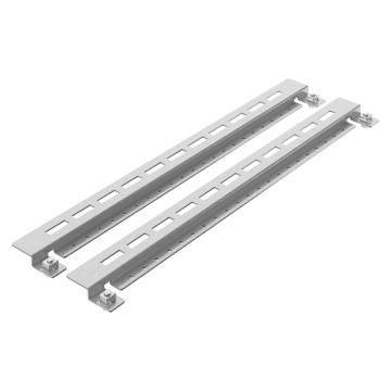 Pair of crosspieces for horizontal aluminium shaped busbars for QDX 1600H distribution boards