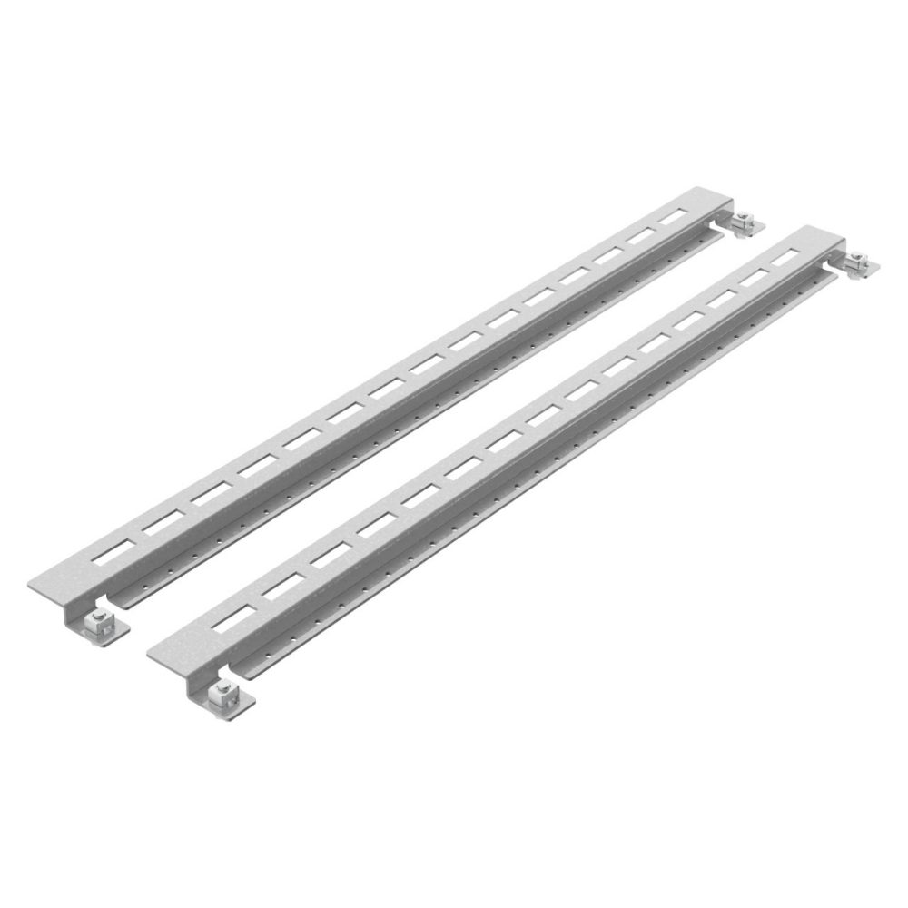 coppia di traverse - per barre piatte e sagomate - per gwd3745-gwd3746 - per strutture p=600-800 - struttura b=850 - per qdx 1600h