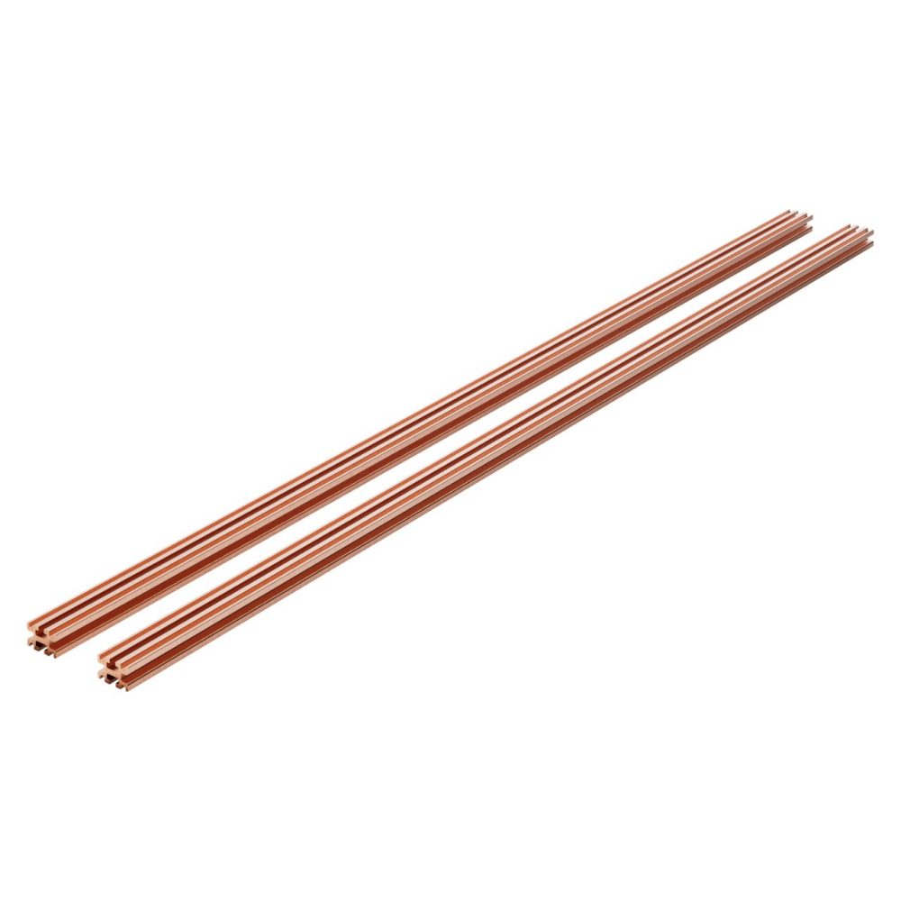 par de barras perfiladas 50x30 - de cobre - 1600 a - para qdx 1600h