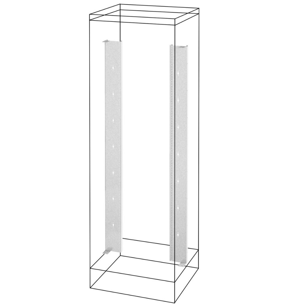 reduzierte ständer und funktionsrahmen - standverteiler - qdx 1600 h - 2000x600mm