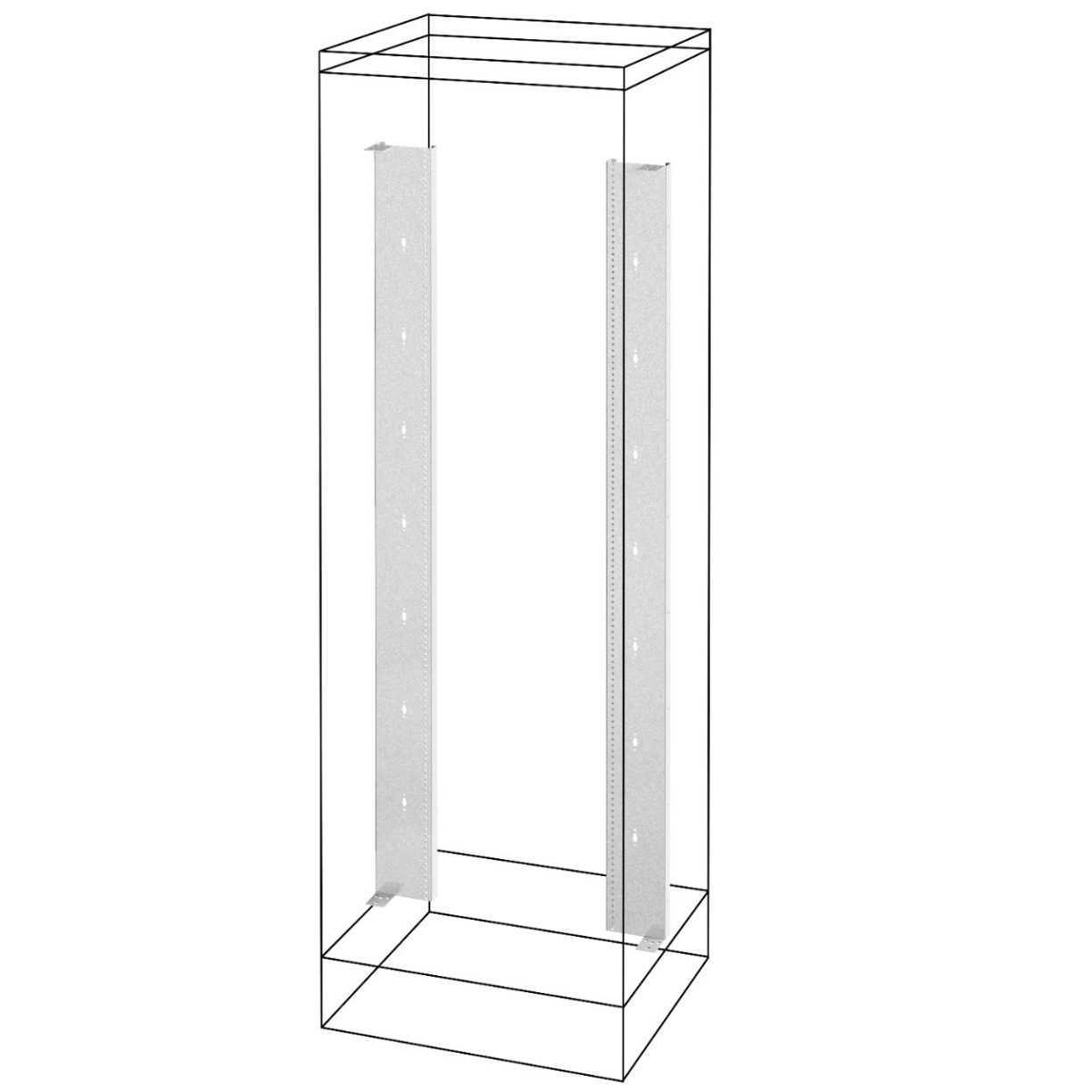 REDUCED UPRIGHTS AND FUNCTIONAL FRAMES SIDE COMPARTMENT QDX 1600 H