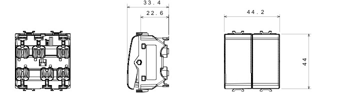 Doppio Deviatore Gw10078f Gewiss