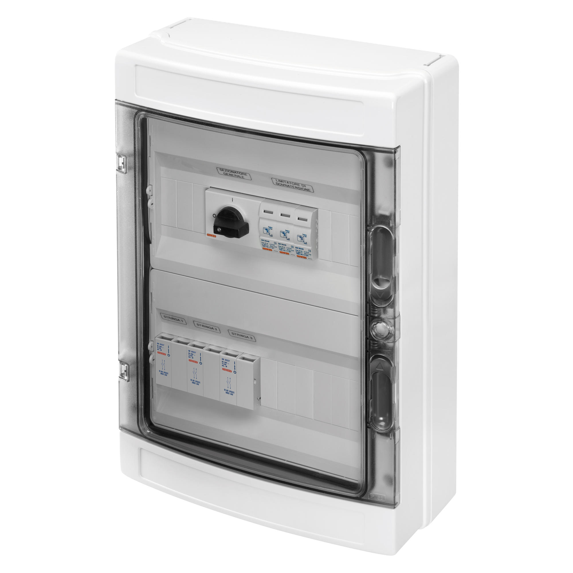 QUADRO 3 STRINGHE 1000V DC 32A